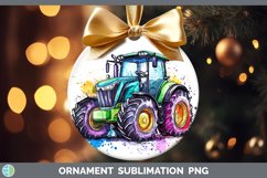 GorgeousWatercolor Splash Toy Ornament design.
