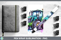 GorgeousWatercolor Splash Toy Pen Wrap design.