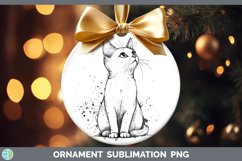 GorgeousWatercolor Splash Ornament design.