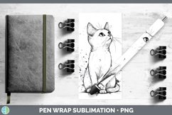 GorgeousWatercolor Splash Pen Wrap design.