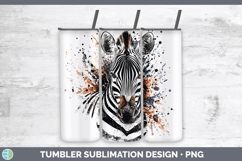 GorgeousWatercolor Splash Tumbler design.
