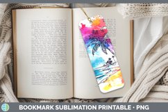 GorgeousWatercolor Splatter Bookmark design.