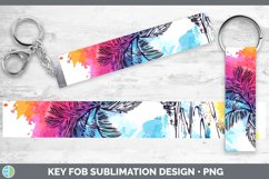 GorgeousWatercolor Splatter Key Fob design.