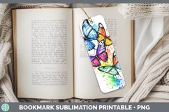 GorgeousWatercolor Splatter Bookmark design.
