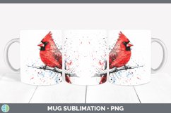 GorgeousWatercolor Splatter Mug Wrap design.