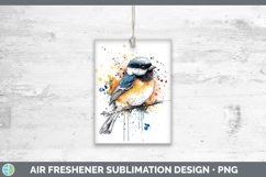 GorgeousWatercolor Splatter Air Freshener design.