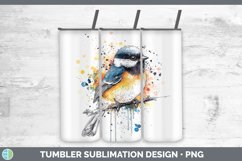 GorgeousWatercolor Splatter Tumbler design.