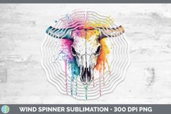 GorgeousWatercolor Splatter Wind Spinner design.