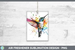 GorgeousWatercolor Splatter Air Freshener design.