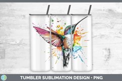 GorgeousWatercolor Splatter Tumbler design.