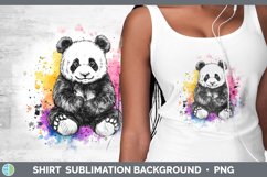 GorgeousWatercolor Splatter Shirt design.