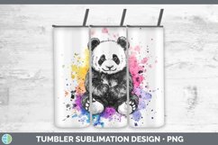 GorgeousWatercolor Splatter Tumbler design.