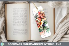 GorgeousWatercolor Splatter Bookmark design.