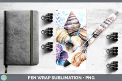GorgeousWatercolor Splatter Pen Wrap design.