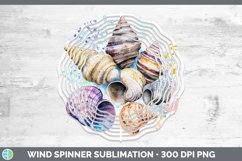GorgeousWatercolor Splatter Wind Spinner design.
