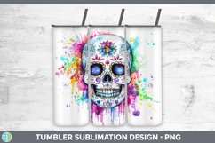 GorgeousWatercolor Splatter Tumbler design.