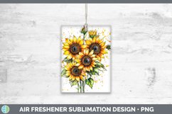 GorgeousWatercolor Splatter Air Freshener design.