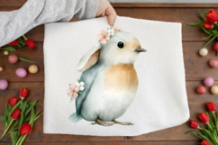 Watercolor Spring Birds Clipart Product Image 3