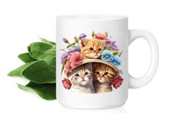 Watercolor Cute Cats Hat Bundle,clip art,png bundle,digital illustration,watercolor clipart,spring clipart,printable art,journal,decorative art,st patricks clipart,clover art,pot of gold,animals with hats,Irish child,clip art,png bundle,digital illustrati