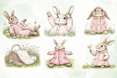 Watercolor Spring Clipart Sublimation Product Image 5
