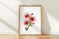 Watercolor Spring Clipart Sublimation Product Image 3
