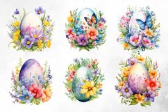 Watercolor Spring Easter Clipart Product Image 3