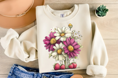 Watercolor Spring Floral Clipart Product Image 2