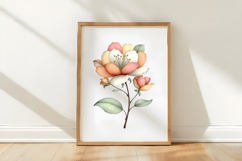 Watercolor Spring Flower Clipart Product Image 3