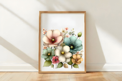Watercolor Spring Flower Clipart Product Image 3