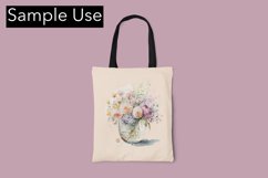 Spring bouquet - Flower bouquet - Flower Sublimation Product Image 4
