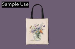 Spring bouquet - Flower bouquet - Flower Sublimation Product Image 4