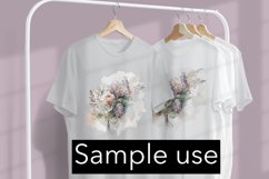 Spring bouquet - Flower bouquet - Flower Sublimation Product Image 3