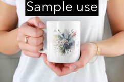 Spring bouquet - Flower bouquet - Flower Sublimation Product Image 2