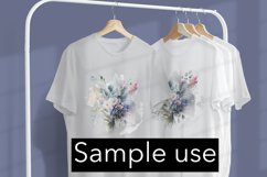 Spring bouquet - Flower bouquet - Flower Sublimation Product Image 3
