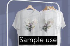Spring bouquet - Flower bouquet - Flower Sublimation Product Image 3