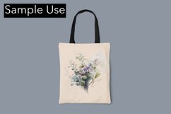 Spring bouquet - Flower bouquet - Flower Sublimation Product Image 4