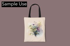 Spring bouquet - Flower bouquet - Flower Sublimation Product Image 4