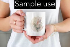 Spring bouquet - Flower bouquet - Flower Sublimation Product Image 2