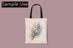 Spring bouquet - Flower bouquet - Flower Sublimation Product Image 4