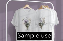 Spring bouquet - Flower bouquet - Flower Sublimation Product Image 3