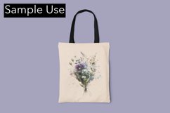 Spring bouquet - Flower bouquet - Flower Sublimation Product Image 4
