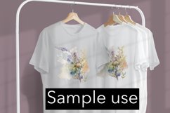 Spring bouquet - Flower bouquet - Flower Sublimation Product Image 3