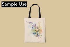 Spring bouquet - Flower bouquet - Flower Sublimation Product Image 4