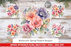 Wind Spinner Spring Flowers Bouquet Product Image 1