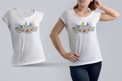 Watercolor Spring Flowers Bouquet Product Image 6
