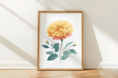Watercolor Spring Flowers Clipart Product Image 3