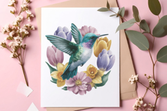 Watercolor spring flowers clipart - Spring flowers Png Product Image 3