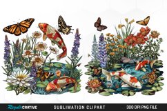 Watercolor Spring Garden Collection Clipart Product Image 1