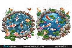 Watercolor Spring Garden Collection Clipart Product Image 1