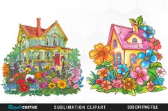 Watercolor Spring Garden Collection Clipart Product Image 1